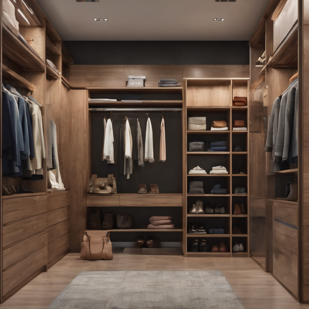 Walk-In Closet Standards for Dimensions, Lighting, and Shelving