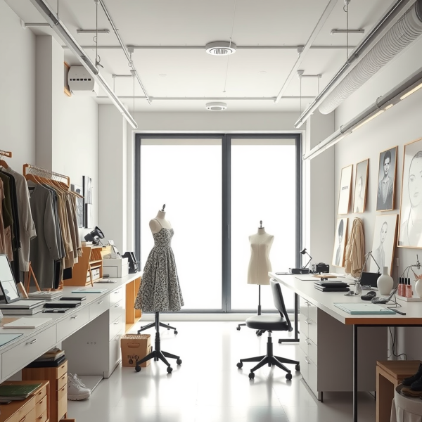 Designing a Fashion Designer’s Atelier: Merging Aesthetics and ...