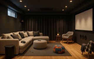 Wine cellar basement renovation inspiration in Montreal