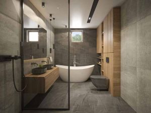 Modern vanities and custom cabinetry
