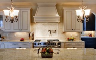 Open-concept kitchen design West Island renovation